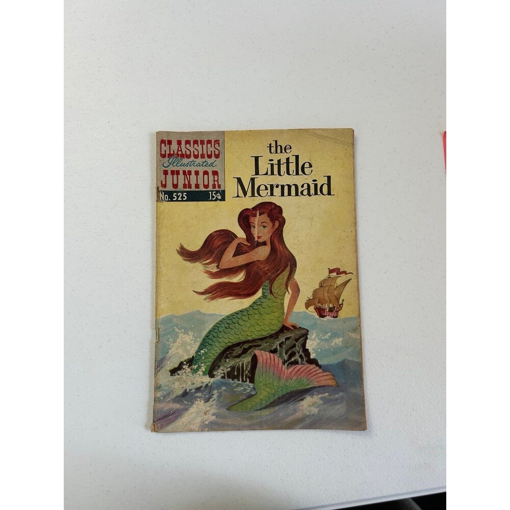 Vintage 
The Little Mermaid 
Classic Illustrated 
Junior 
No.525
Comic Book